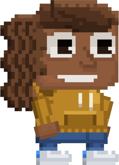 Hoodie, an example character